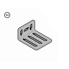 Hörmann Laufschienenanker N80/F80/EcoStar ab Serien-Nr. 12107 Schlupftür-Tor