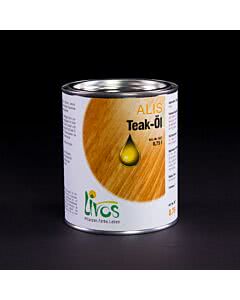 Livos ALIS Teak-Öl Nr. 567 (seidenmatt), 2,5 Liter