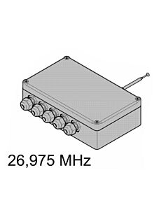 4-Kanal-Relais-Empfänger HER4 26,975 MHz