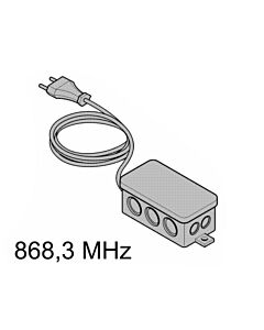 Mini-2-Kanal-Empfänger HET2 868,3 MHz