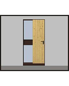 Hörmann Garagen-Nebentüre Motiv 905 - Türblatt zum Selberbefüllen - ansichtsgleich zu Hörmann Schwingtoren aus Stahl