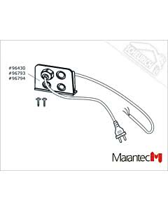 Marantec Netzkabel, 230 V, komplett (CH), Dynamic vario DC (Ersatzteile Torantriebe)