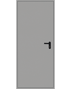 Ryterna RD40 Nebeneingangstüre - RAL 9006 strukturiert