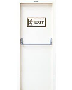 Türplane White Emergency Exit