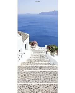 Türplane Stairway on Santorini