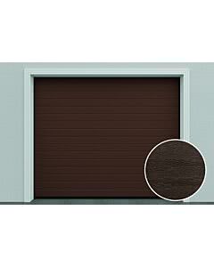 DoorHan Garagentor DIY, D-Line, Woodgrain, RAL 8014 - Sepiabraun