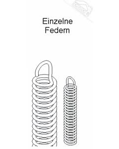 1 - Zugfeder für Normstahl Schwingtor SWT