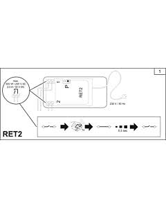 Hörmann Ecostar Empfänger RET 2, 433 MHz RC