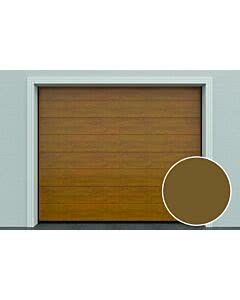 DoorHan Garagentor DIY, M-Line, Glatt, Golden Oak optional mit Elektro Antrieb