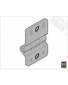 Hörmann Scharnier für Schlupftür (50 mm) für Industrie-Sektionaltor BR 30 und BR 40, versch. Ausführungen wählbar (Ersatzteile Tore)