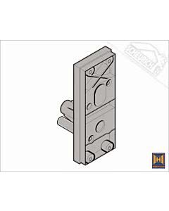 Hörmann Schlossträger für Industrie-Sektionaltor BR 30 und BR 40, versch. Ausführungen wählbar (Ersatzteile Tore)