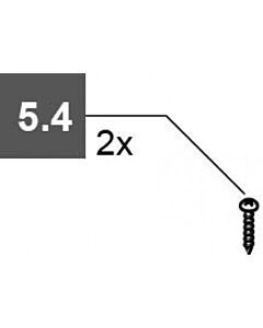 5.4. Schraube Tapetite SN16, M4 x 14 Torx T20, Jive 200