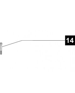 1.7.2. / 14. Schraube 5,5 x 50, DIN 7981 (verzinkt), Jive 200, marathon 1100 SLX