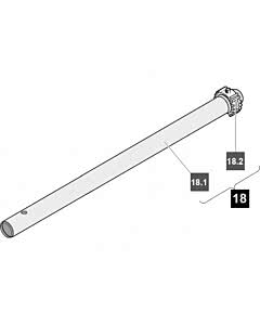 18. Schubrohr komplett twist 200 EL